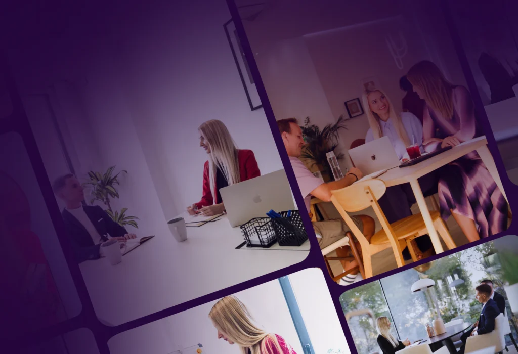 Mindset and Business Accelerator service by Anna at Bornfrii, featuring a collage of coaching sessions with clients achieving business growth and personal transformation