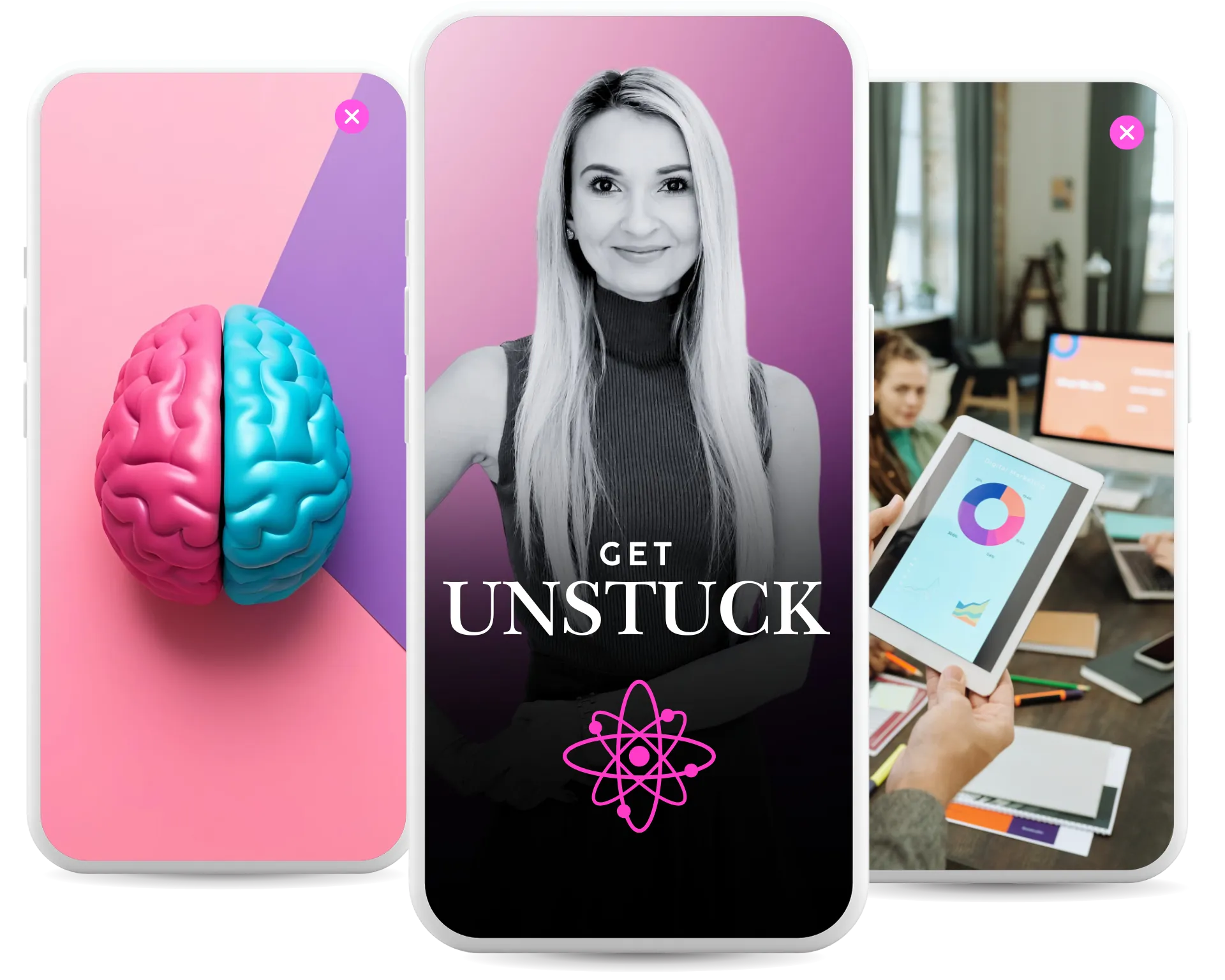 Take the ‘Get Unstuck in 2 Min’ quiz to uncover mindset blocks and unlock your next steps.